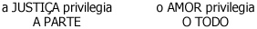 Justiça e amor - Referenciais teóricos